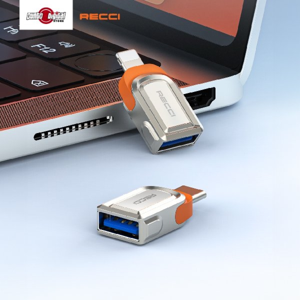 Adaptador USB 3.0 - Lightning / Type C