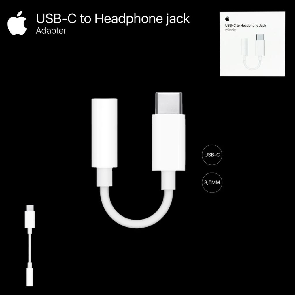 Adaptador tipo C - jack 3.5mm