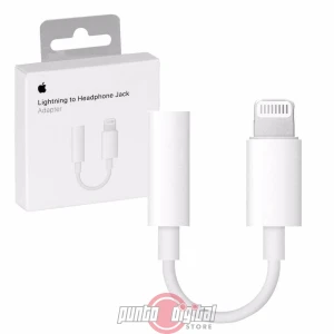 Adaptador Ligtning - jack 3.5mm