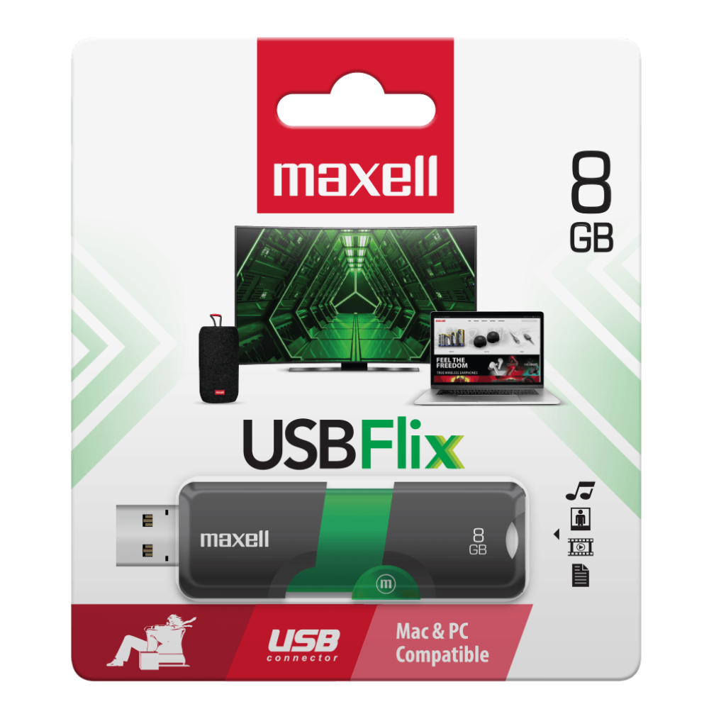Memoria UBS maxell 8gb
