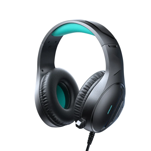 Auriculares Gamer JOYROOM JHead JR-HG2 con Cable – Over-Ear, Sonido Envolvente, Micrófono, Luz LED Azul - Imagen 3