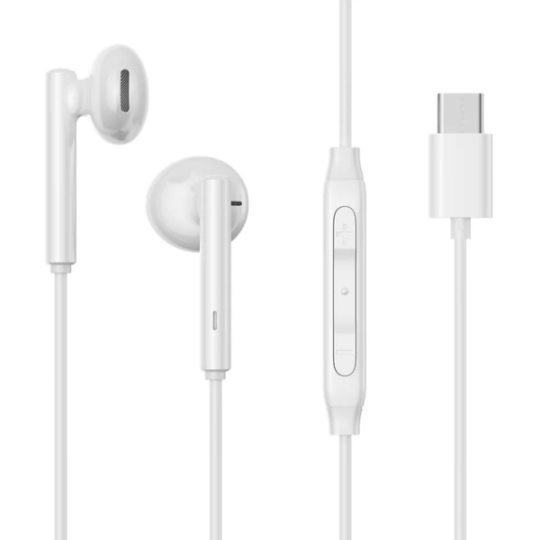 Auriculares con Cable Joyroom Type-C JR-EC05 – Blancos - Imagen 2