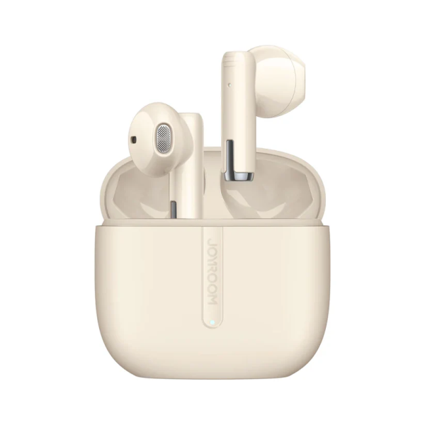 Auriculares Bluetooth Inalámbricos JOYROOM JR-PB3 – Beige, Estuche de Carga, IPX5 - Imagen 2