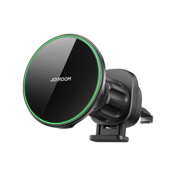 Cargador y Soporte Magnético Inalámbrico para Auto Joyroom JR-ZS412 – Negro - Imagen 2