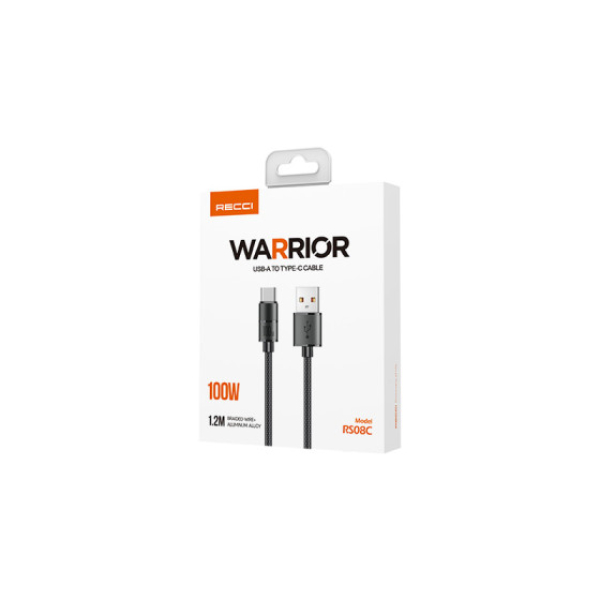 Cable Carga Rápida RECCI RS08C 100W – 1.2m
