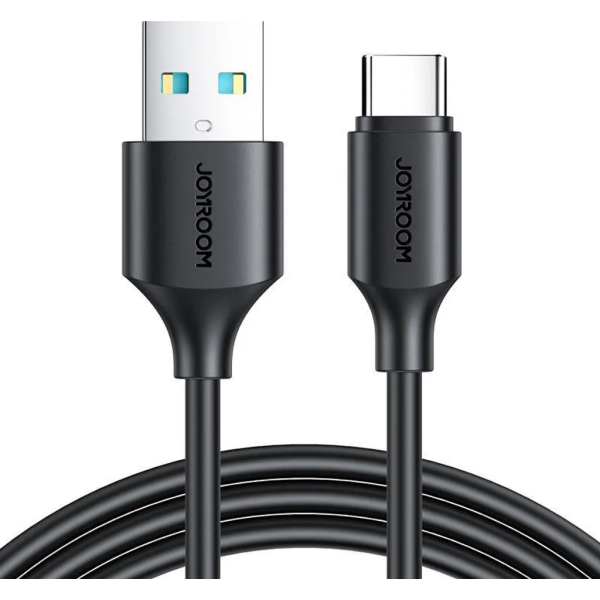 Cable Joyroom Serie Long-Lasting A9 USB-A a USB-C (1 m, 3A) – Negro