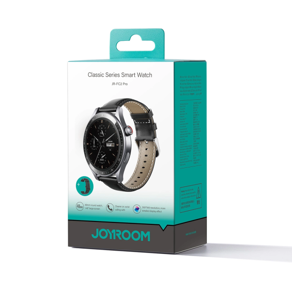 JOYROOM JR-FC2 Pro – Smartwatch Serie Classic (Con función de llamadas)