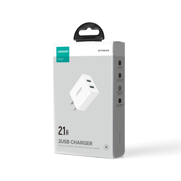 Cargador Joyroom JR-TCN04EU de 2 Puertos USB – 2.1A (10.5W)