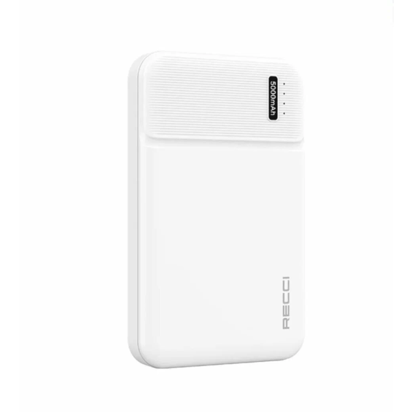 Recci Power Burton 5000 mAh – Blanco - Imagen 3