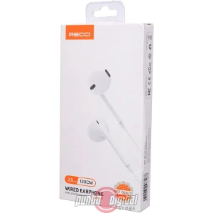 Auriculares con cable – Blancos