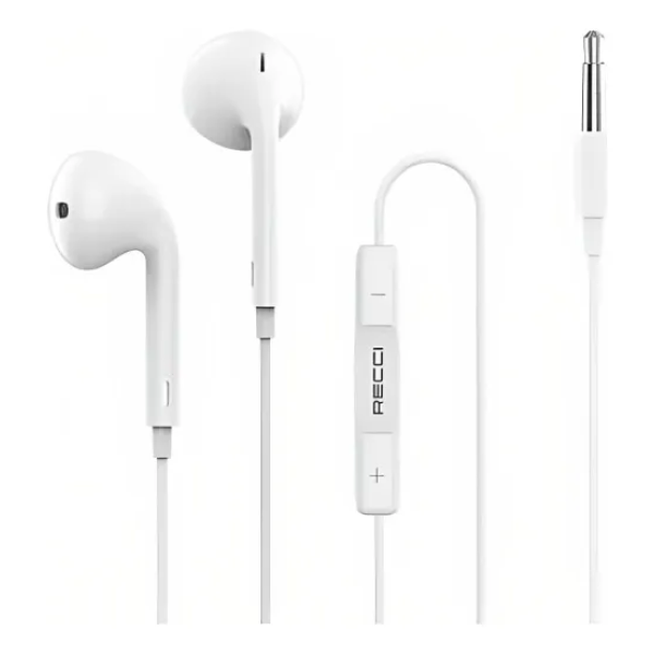 Auriculares con cable – Blancos - Imagen 2