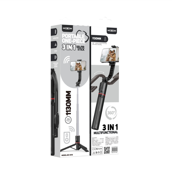 Trípode Compacto con Selfie Stick Integrado