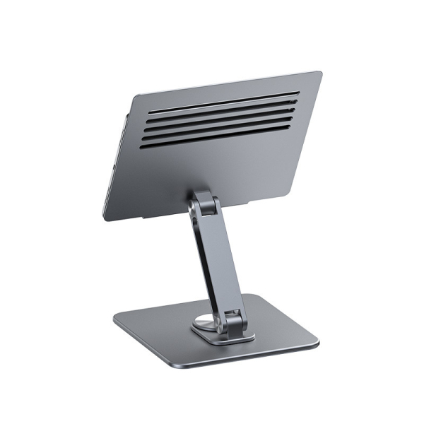 Soporte para portátil RECCI con rotación 360° – Gris - Imagen 4