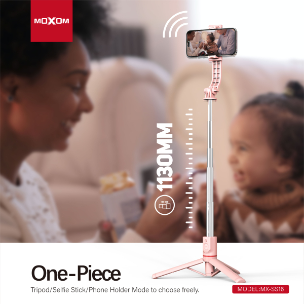 Trípode Compacto con Selfie Stick Integrado - Imagen 4