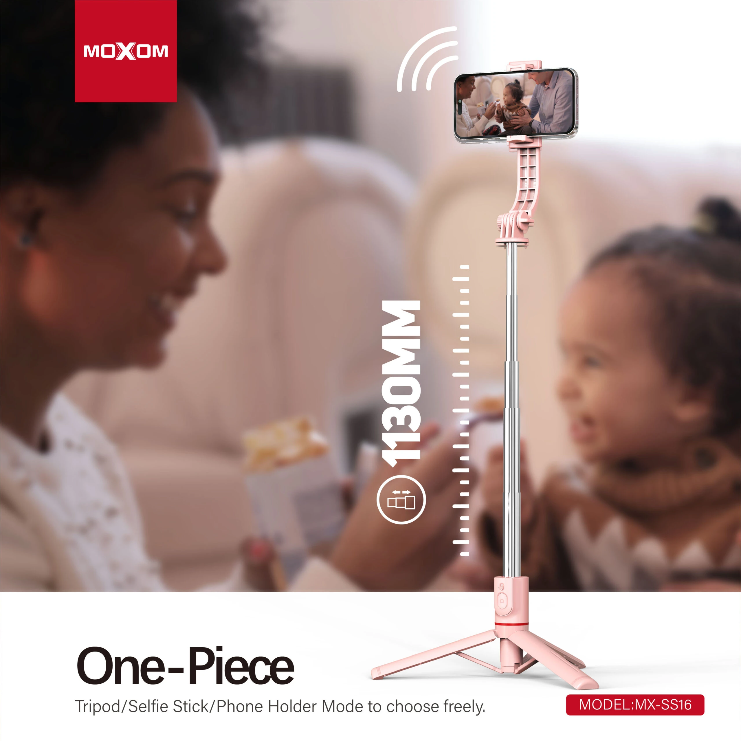 Trípode Compacto con Selfie Stick Integrado - Imagen 4