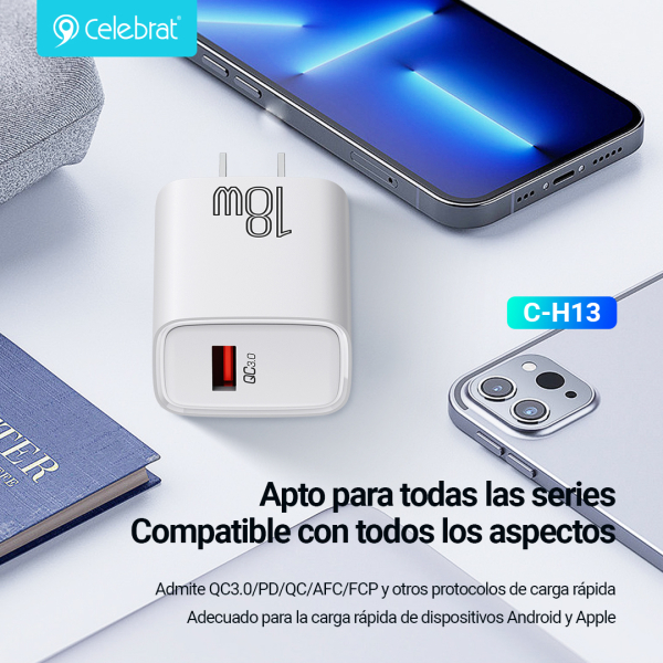 Cubo de carga usb Carga rápida - Imagen 3