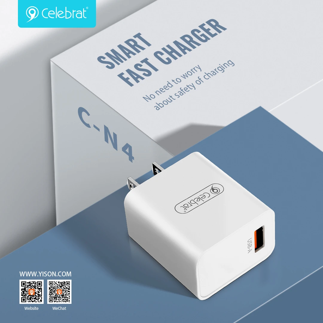 Cargador Celebrat C-N4 5W con Cable USB-C - Imagen 2