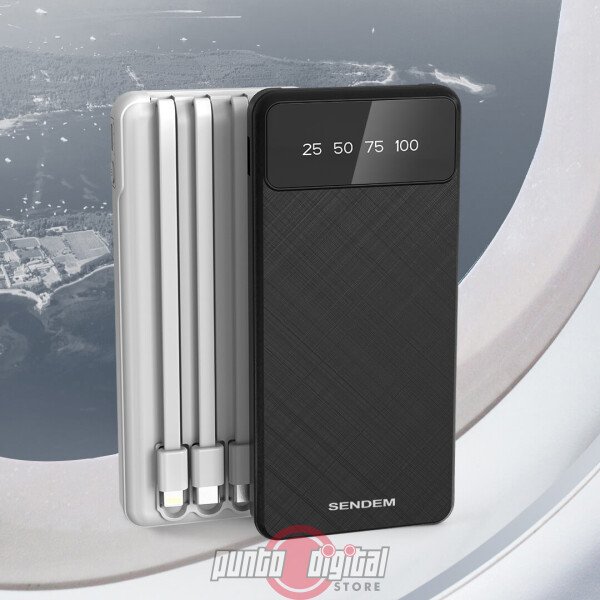 Power Bank Carga Simultánea 10000mAh - Imagen 3
