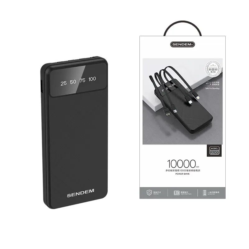 Power Bank Carga Simultánea 10000mAh - Imagen 4