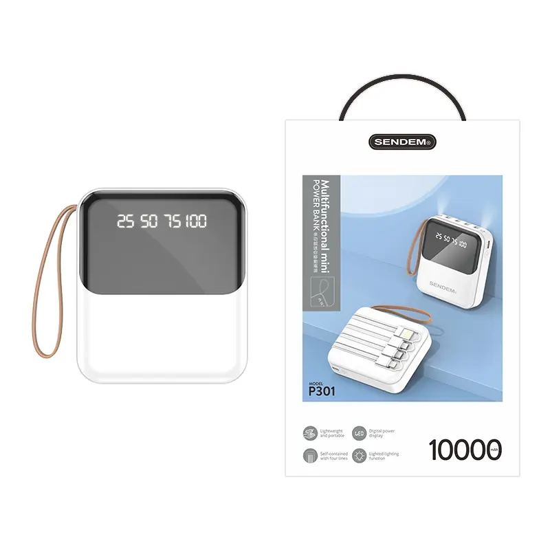 Power Bank Mini 10000mAh - Imagen 2