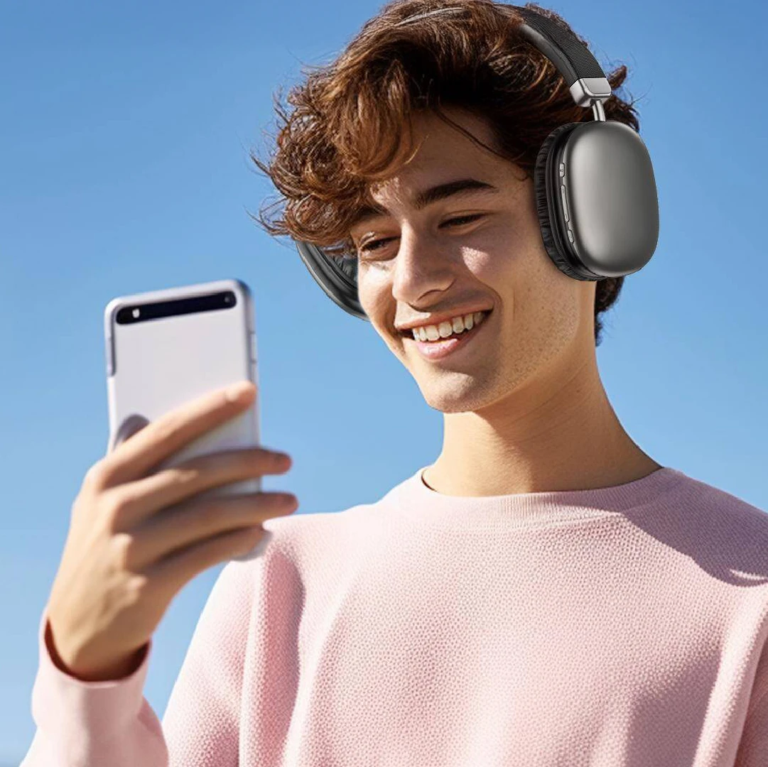 Diadema Bluetooth Sendem K37 Over-Ear con Micrófono - Imagen 4