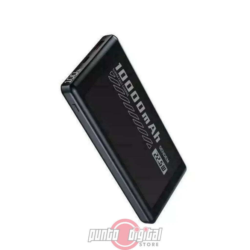 Power Bank Carga Rápida Sendem PH 80