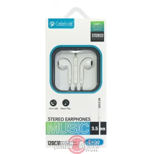 Audífonos Alámbricos Celebrat E100 con Conector 3.5 mm