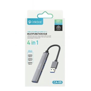 Hub USB Celebrat  4 en 1