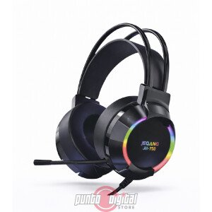 Audífonos Gamer Jh-750 Con Micrófono Y Luces Led