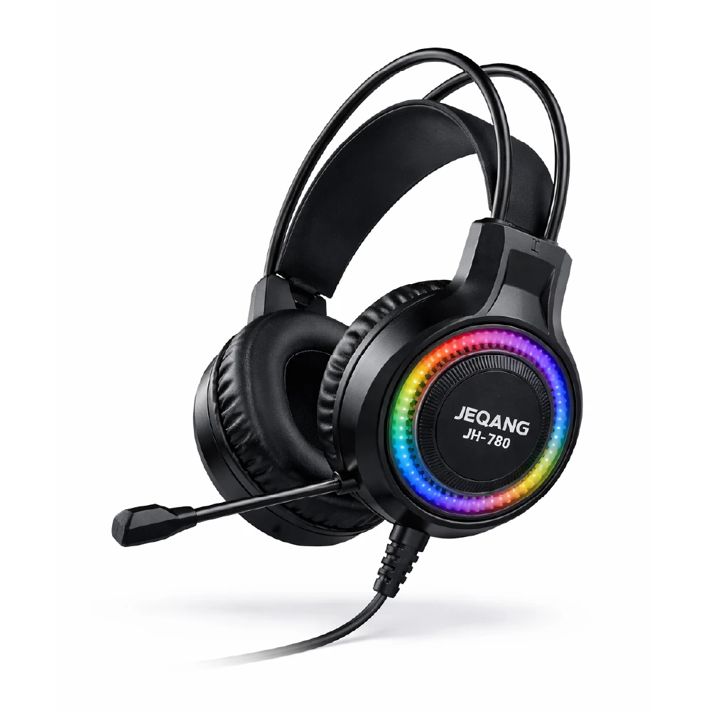 Diademas Gamer JEQANG JH-780 RGB con Micrófono