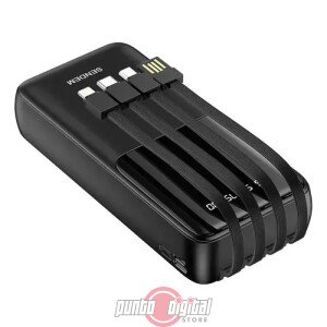 Power Bank Cargador portaitl Sendem P29  – Todo en Uno con 4 Cables Integrados