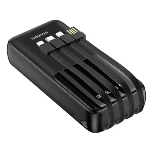 Power Bank Cargador portaitl Sendem P29  – Todo en Uno con 4 Cables Integrados