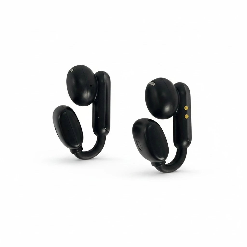 Audífonos Bluetooth Harvic BT-1547 Open Ear Clip - Imagen 4