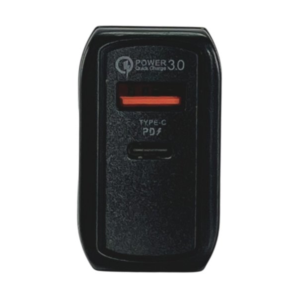 Cargador de Pared Harvic PD-350-D – Doble Puerto con Carga Rápida - Imagen 3