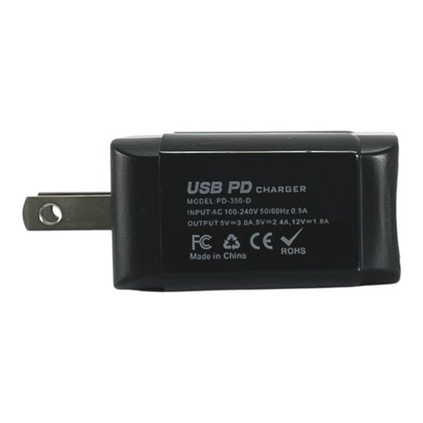 Cargador de Pared Harvic PD-350-D – Doble Puerto con Carga Rápida - Imagen 4