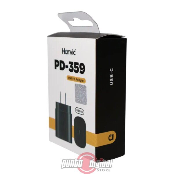 Adaptador de Carga Harvic PD-359 (25W) - Imagen 3