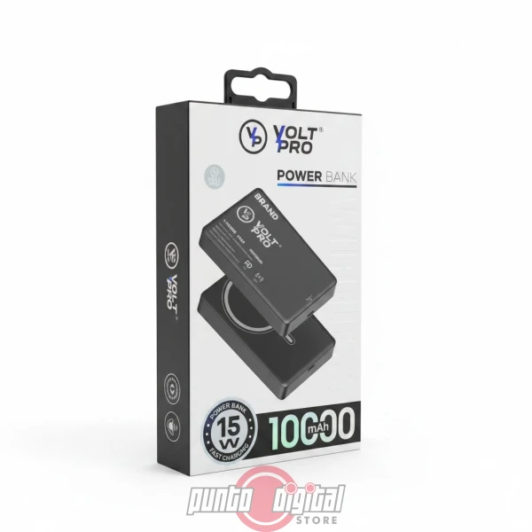Power Bank VoltPro VPB-714 – Carga Inalámbrica Avanzada - Imagen 4