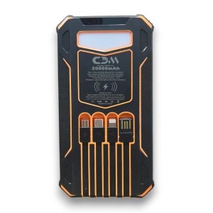 Power Bank Solar CDM PBCS-01 Carga Inalámbrica y Energía Renovable