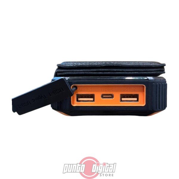 Power Bank Solar CDM PBCS-01 Carga Inalámbrica y Energía Renovable - Imagen 2