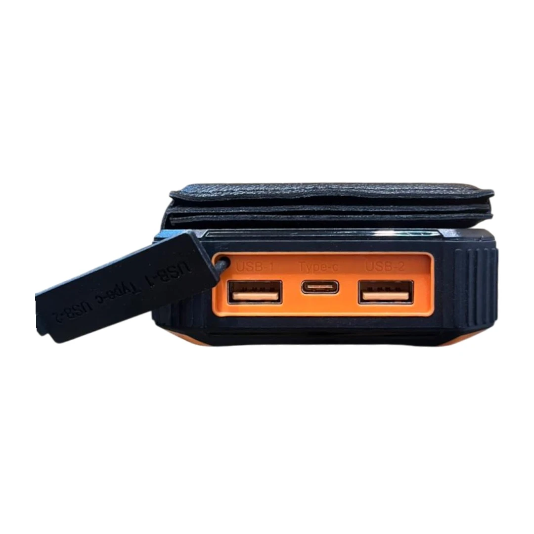 Power Bank Solar CDM PBCS-01 Carga Inalámbrica y Energía Renovable - Imagen 2