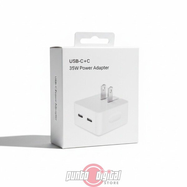 Adaptador de Carga 35W – Doble Puerto USB-C - Imagen 2