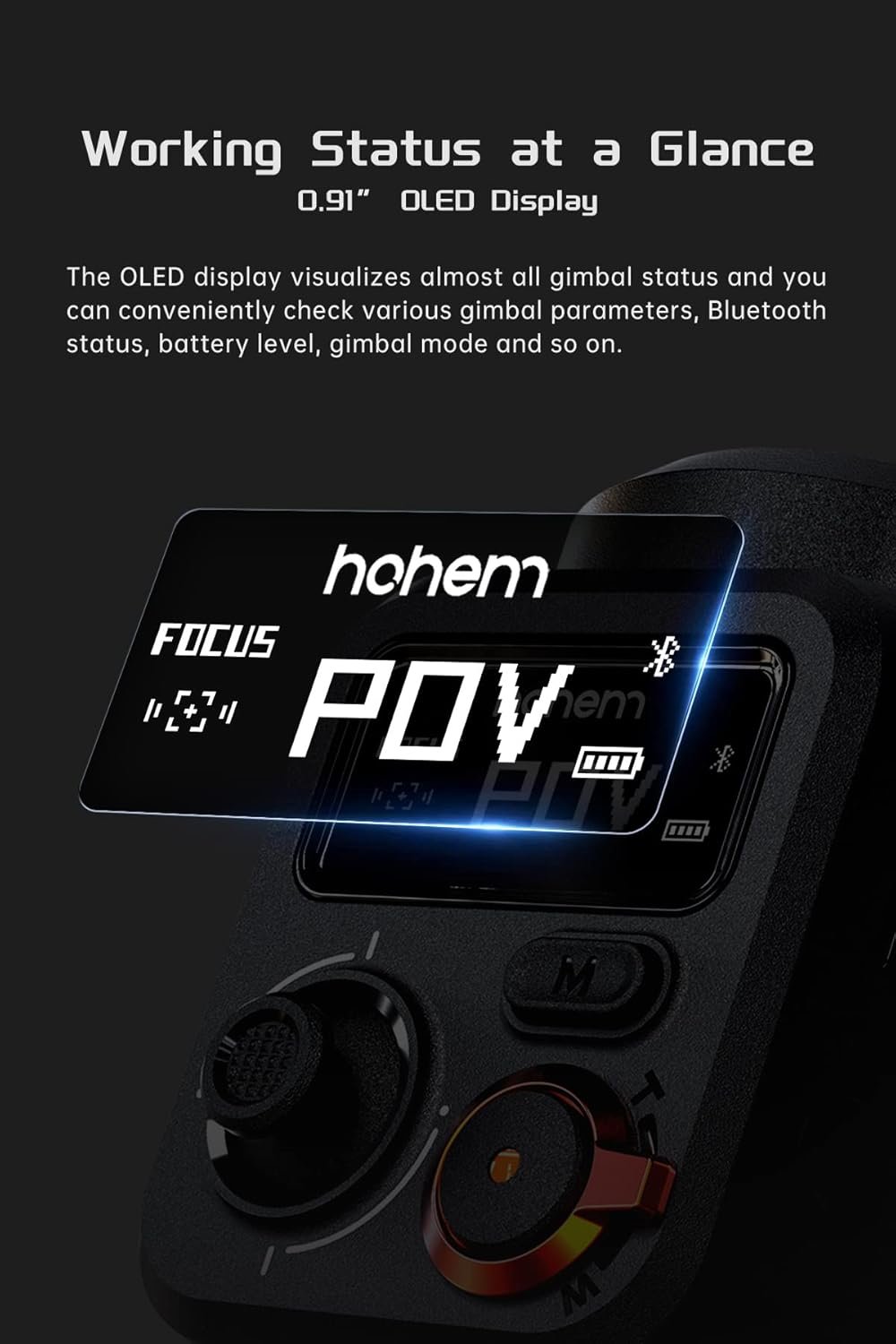 Estabilizador Hohem iSteady M6 Kit - Gimbal 3 Ejes con IA - Imagen 4