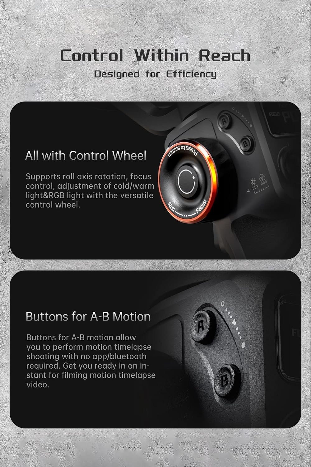 Estabilizador Hohem iSteady M6 Kit - Gimbal 3 Ejes con IA - Imagen 2
