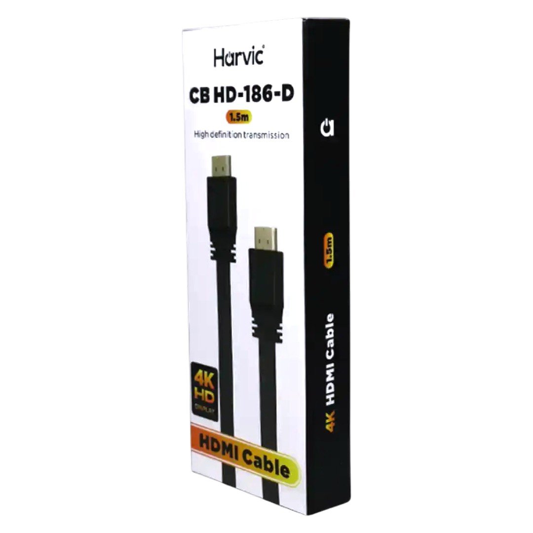 Cable HDMI Harvic CB HD-186-D (1.5 Metros) – Transmisión 4K de Alta Definición - Imagen 3