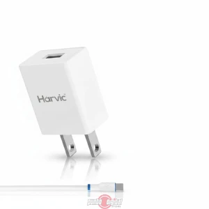 Cargador HARVIC CD-322-D con Cable USB-C