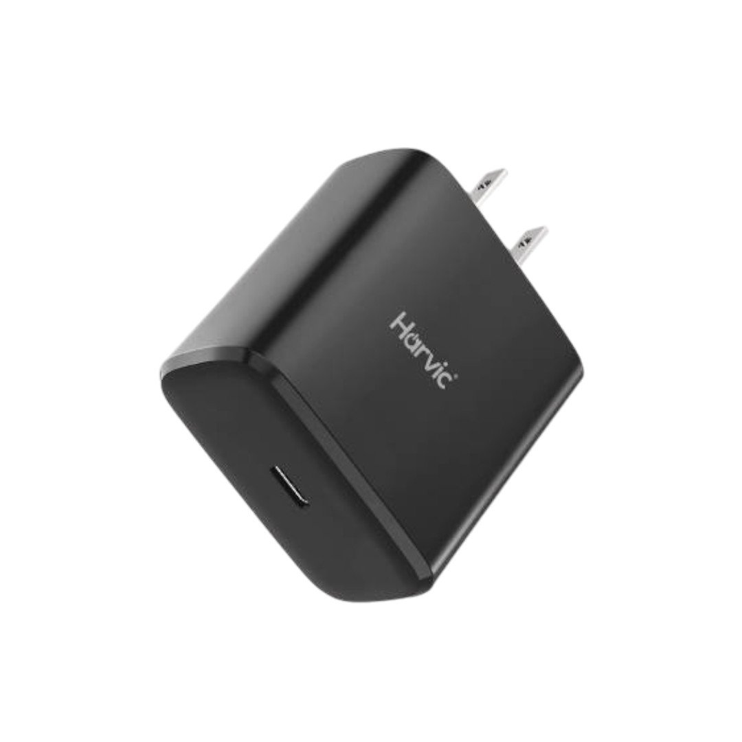 Adaptador de Carga Rápida Harvic CDR-309 (45W) con Tecnología Power Delivery