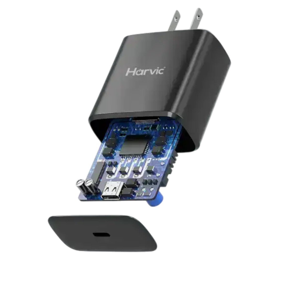 Adaptador de Carga Rápida Harvic CDR-309 (45W) con Tecnología Power Delivery - Imagen 2