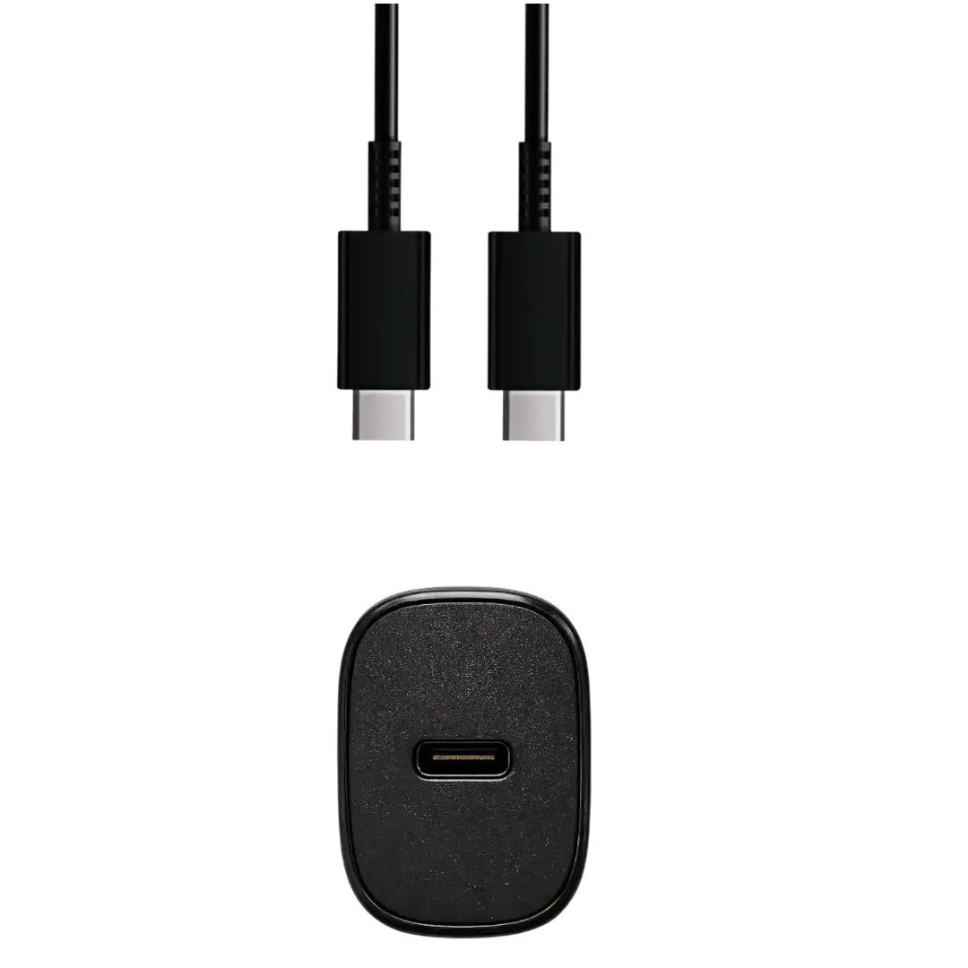 Adaptador de Carga Rápida Harvic CDR-379 (25W) con Cable USB-C a USB-C - Imagen 2