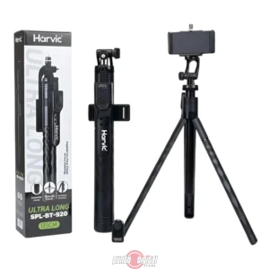 Trípode Extensible Harvic SPL-BT-920 con Luz LED Integrada