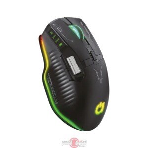 Mouse Inalámbrico HARVIC MBTR-406 Tri-Modo RGB